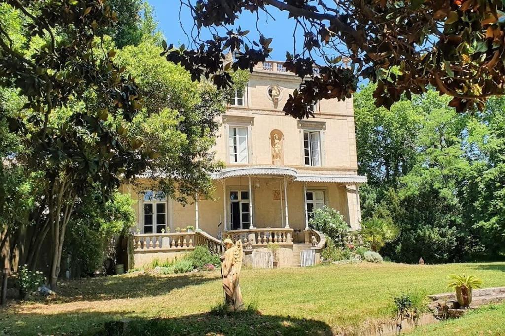 Gite De 420 Metres Carres Dans Chateau L'Ange Au Violon Jusqu'A 13 Couchages Conques-sur-Orbiel Ngoại thất bức ảnh